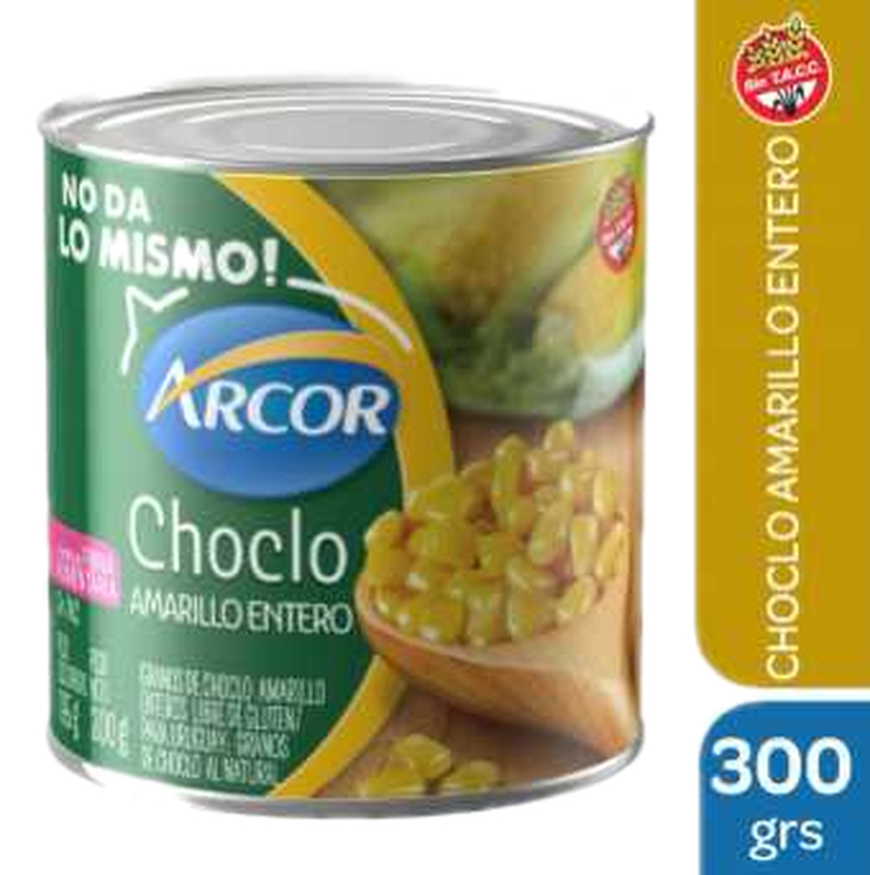 Choclo En Grano Arcor Amarillo 203 G.