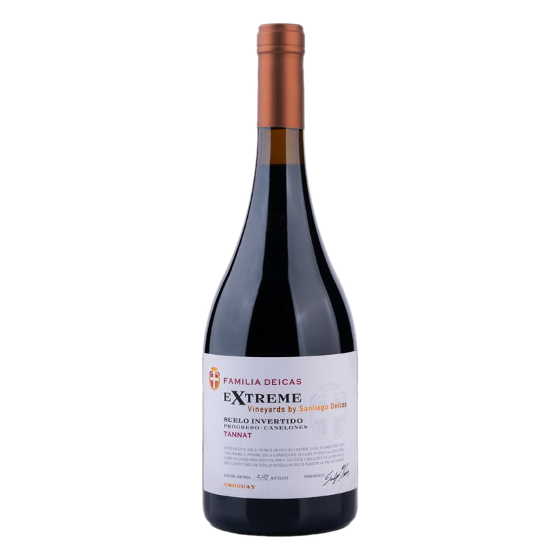 Vino Familia Deicas Extreme Vineyard Suelo Invertido Tinto Tannat 750 Ml