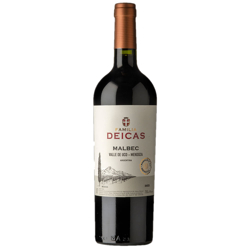 Vino Tinto Malbec Valle De Uco Familia Deicas Ml