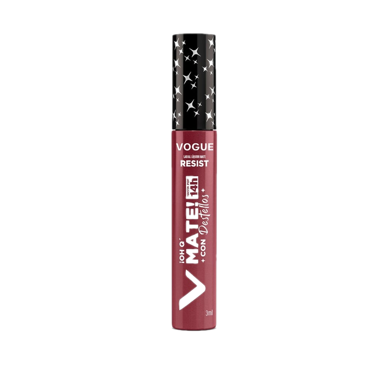 Labial Vogue Resist ¡oh Q' Mate! Con Destellos Cósmica