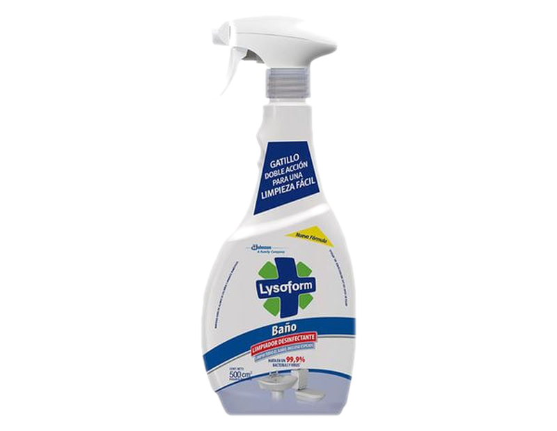 Limpiador Lysoform Accion Total Baño Gatillo 500cc