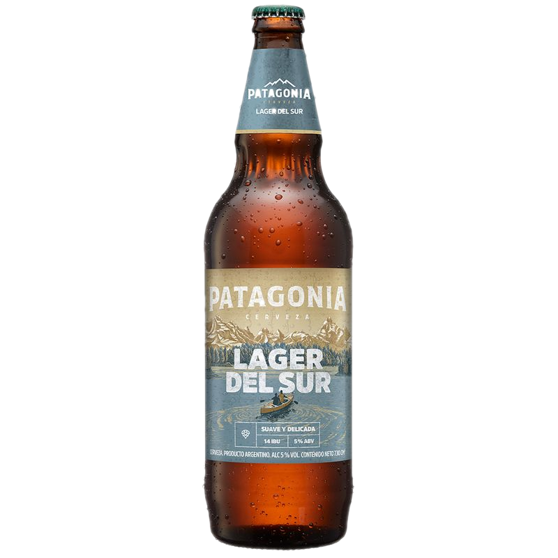 Cerveza Patagonia Lager Del Sur 730 Ml