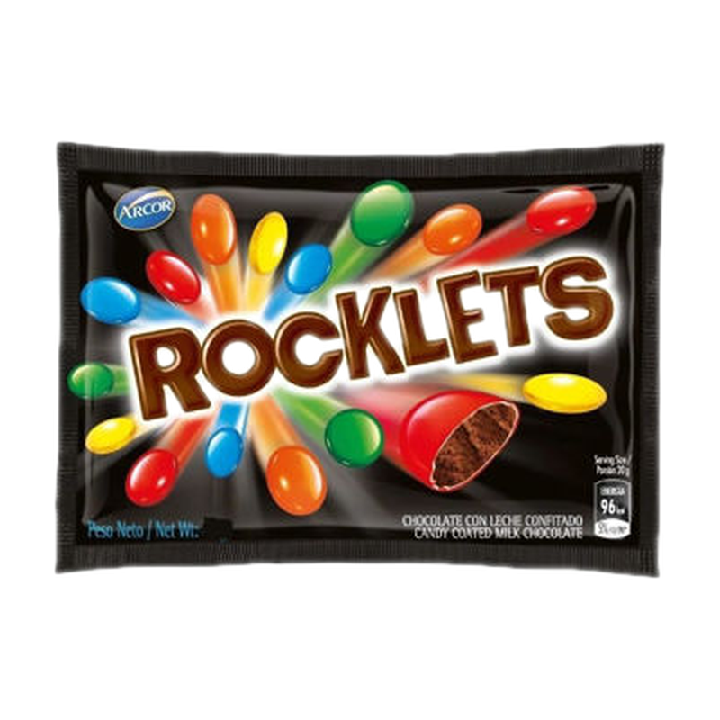 Confites De Chocolate Rocklets 20 G