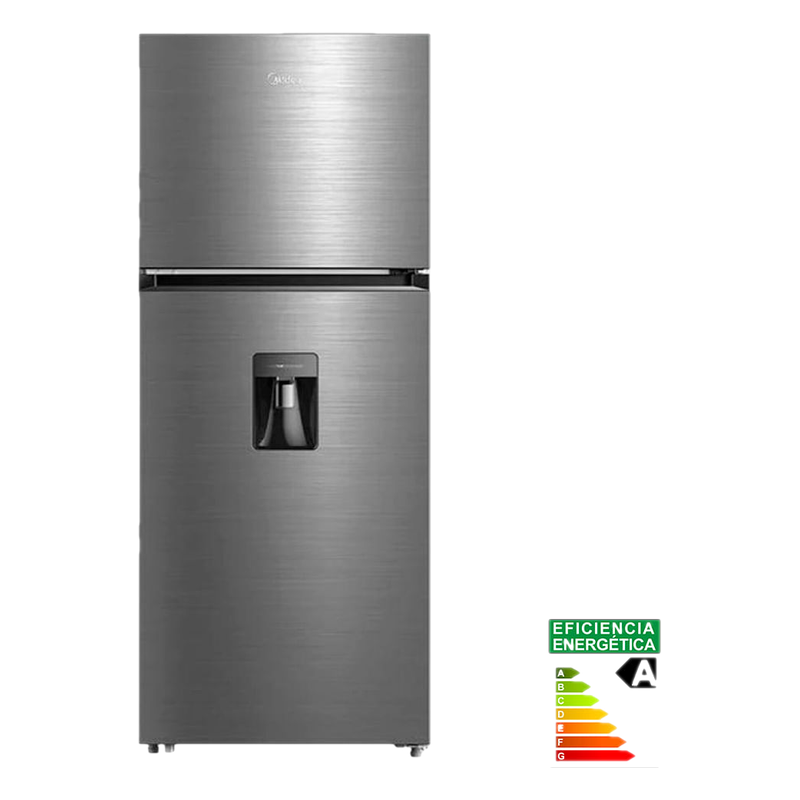 Refrigerador Midea Mdrt580mtr46w Inverter 442 L Frío Seco Inox Clase A