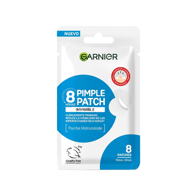 Parches Invisibles Garnier Para Acné 8 Unidades