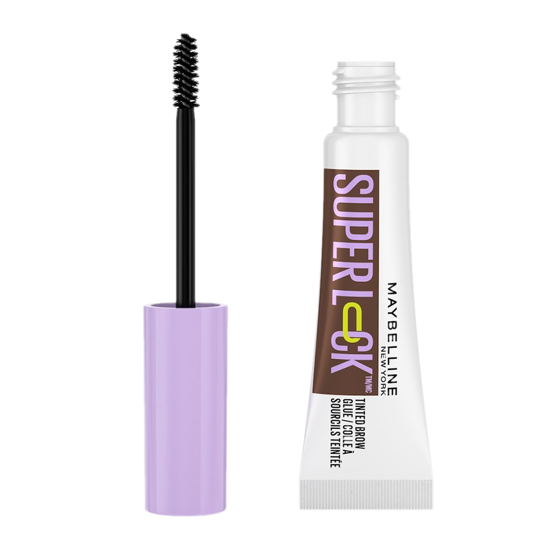 Gel Fijador De Cejas Maybelline Super Lock Tono Deep Brown