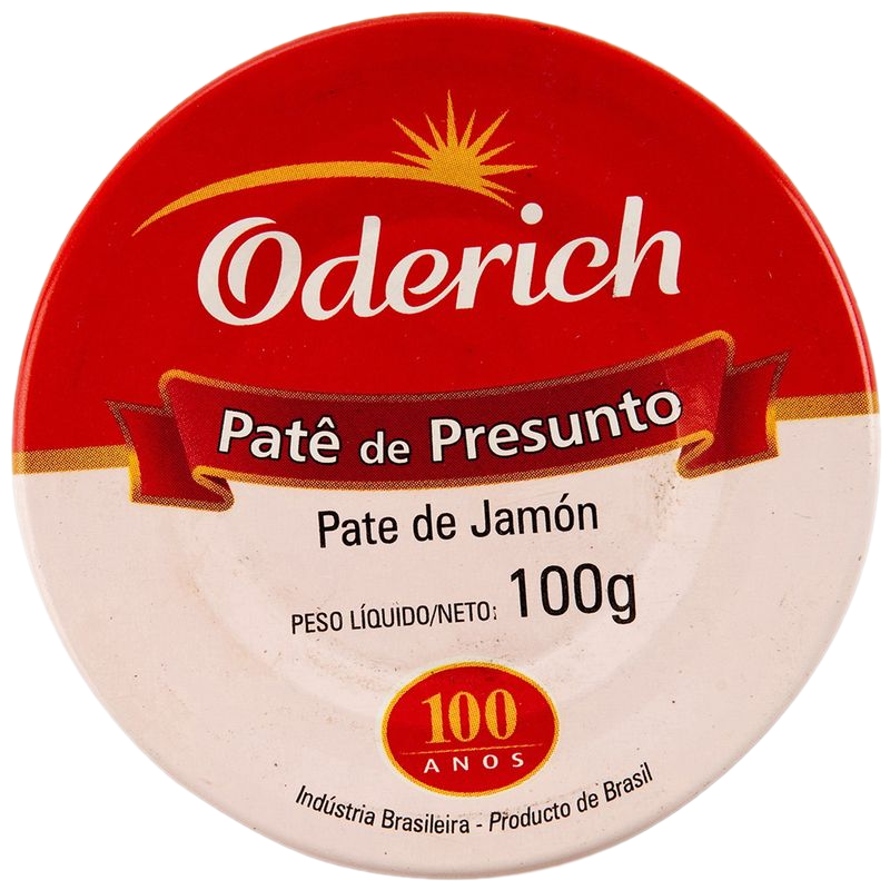 Paté Jamón Oderich 100 G