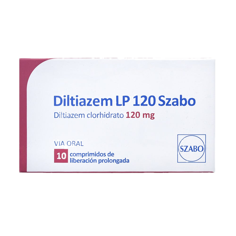 Diltiazem 120 Mg 10 Comprimidos Lp
