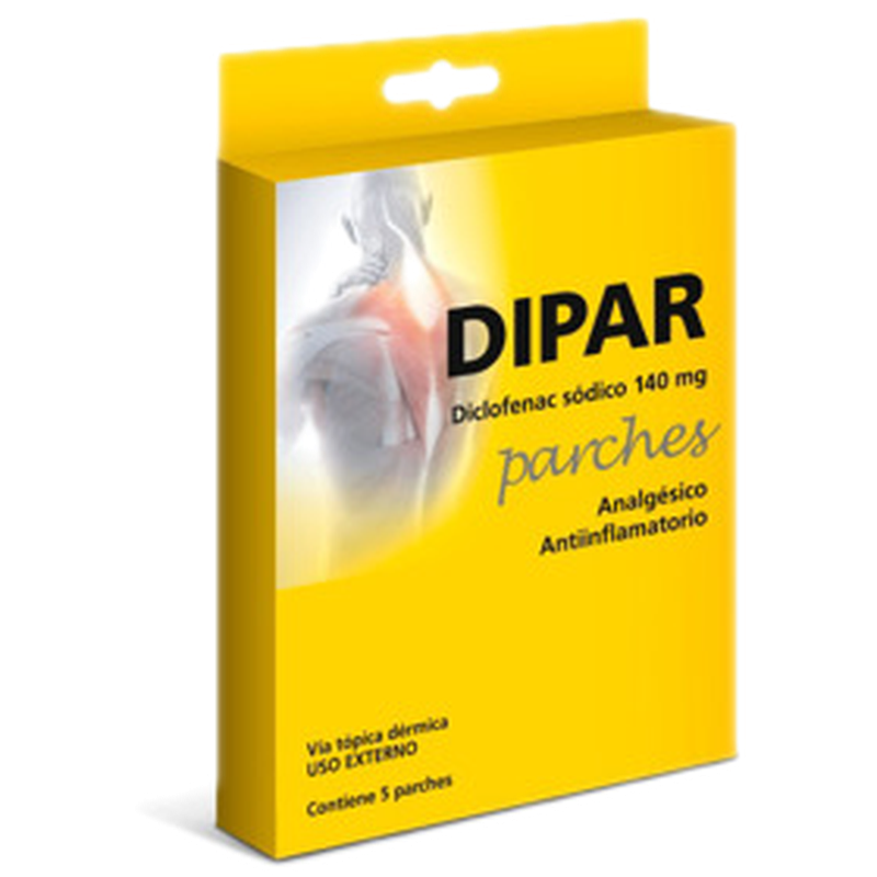 Dipar Parches 140 Mg [5 Par.]