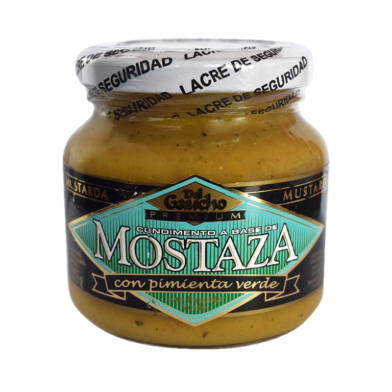 Mostaza Premium Pimienta Verde Del Gaucho