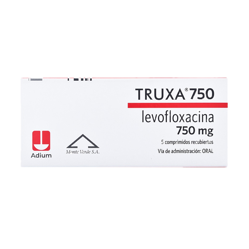 Truxa 750 Mg 5 Comprimidos Recubiertos