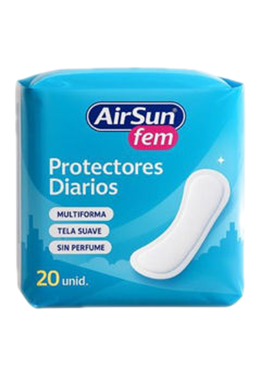 Airsun Fem Protectores Diarios 20 Unidades