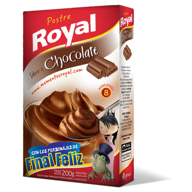Postre De Chocolate Royal 200 G