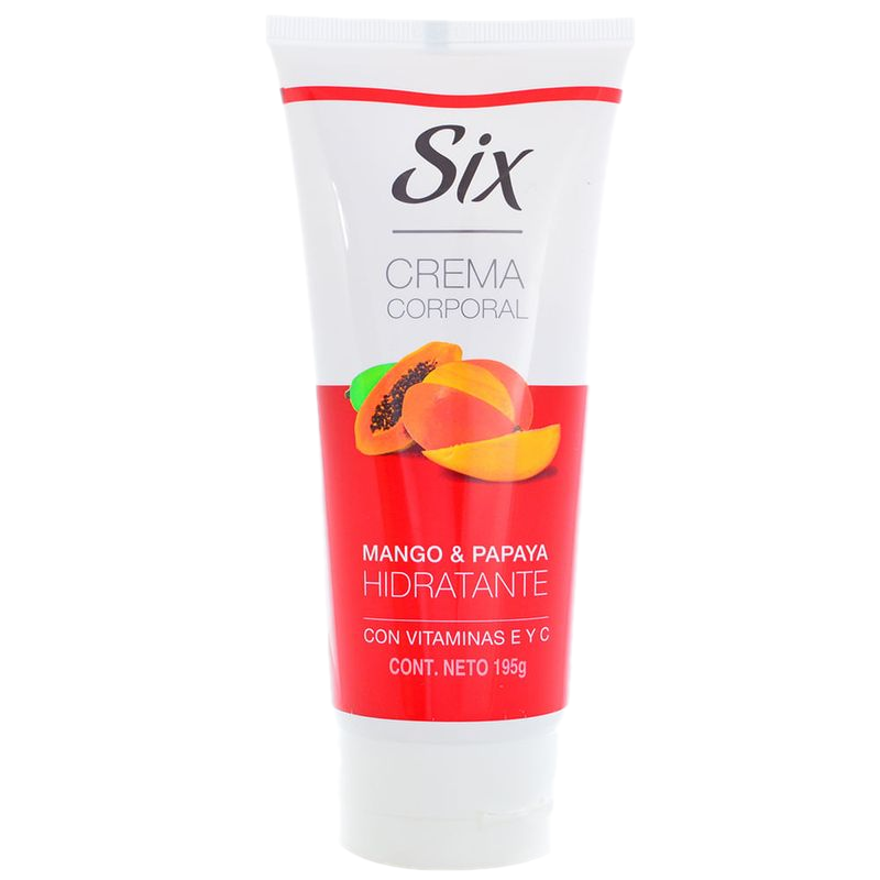 Crema Corporal Six Mango Y Papaya 195 G