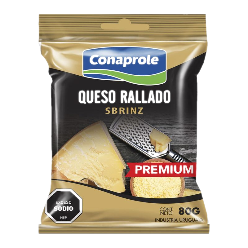 Queso Rallado Conaprole 80 G