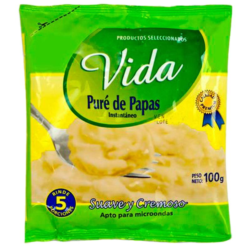 Puré De Papas Vida 100 G