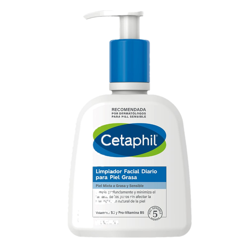 Gel Limpiador Cetaphil Piel Grasa 237 Ml