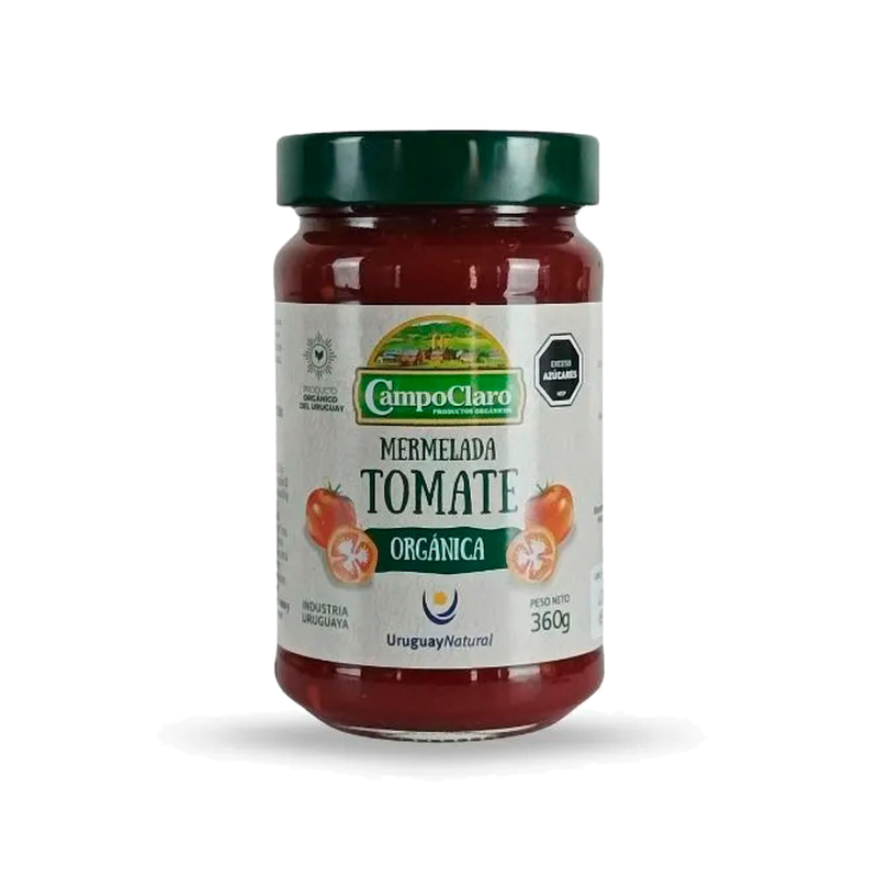 Mermelada Campoclaro Tomate Organica Frasco 360 G