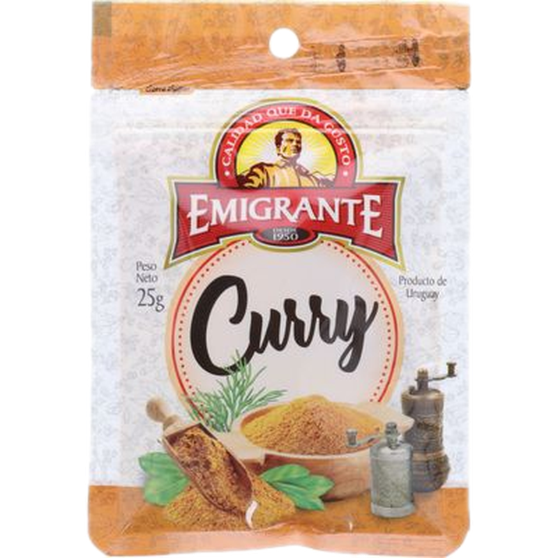 Curry 25 G. Emigrante