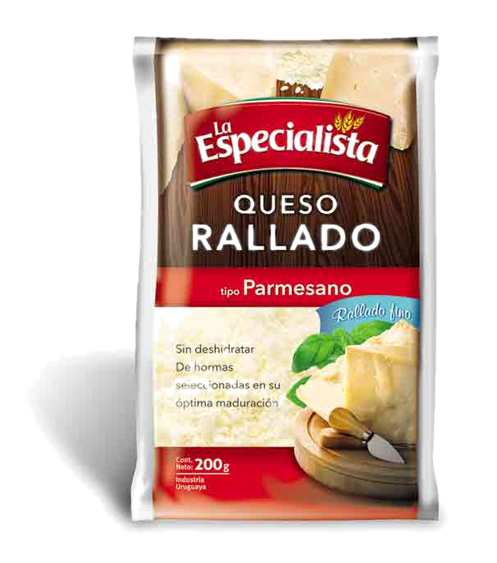 Queso Rallado La Especialista 200 G