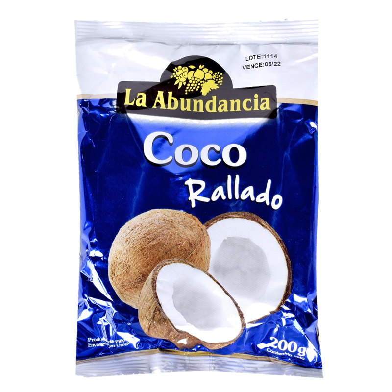Coco Rallado La Abundancia 200 G