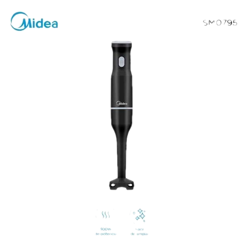 Mixer Midea Sm0795 300 W Función Picadora Bajo Ruido