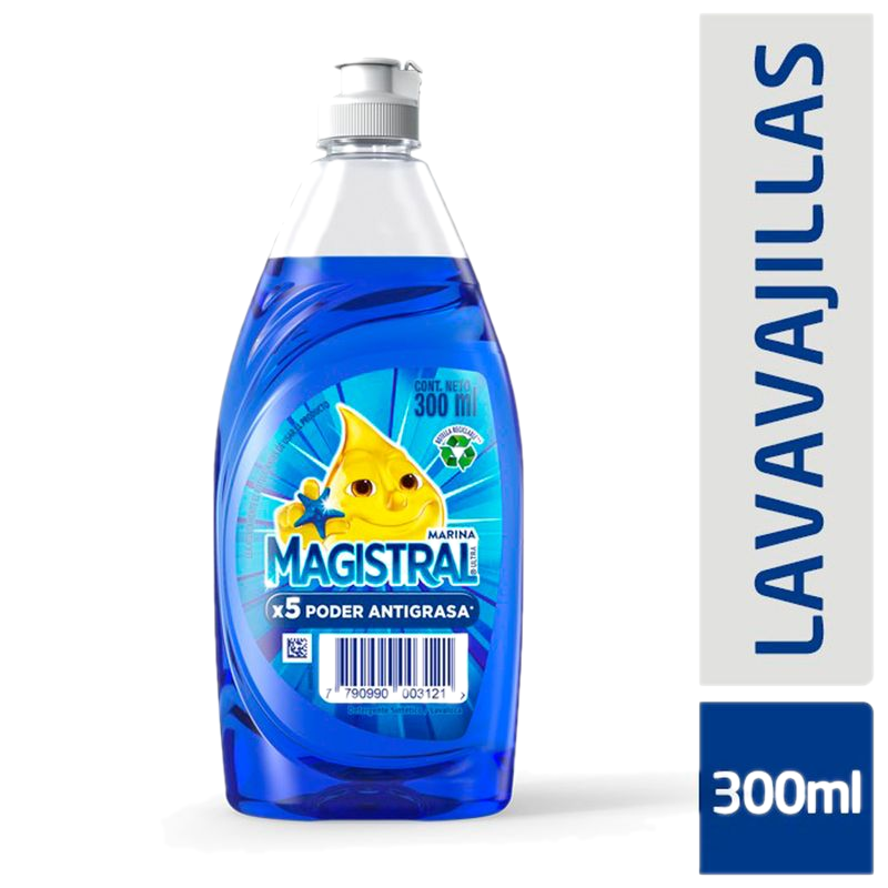 Deter Lavavajilla Magistral Ultra Marina 300 Ml