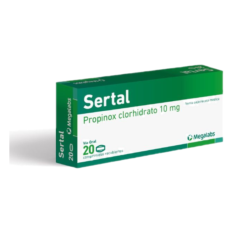 Sertal X 20 Comprimidos Recubiertos