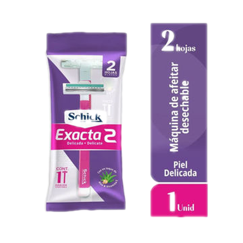 Schick Exacta 2 Piel Delicada 1 Unidad