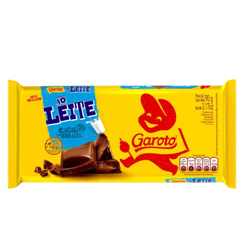 Garoto Tabletas Jumbo Leche