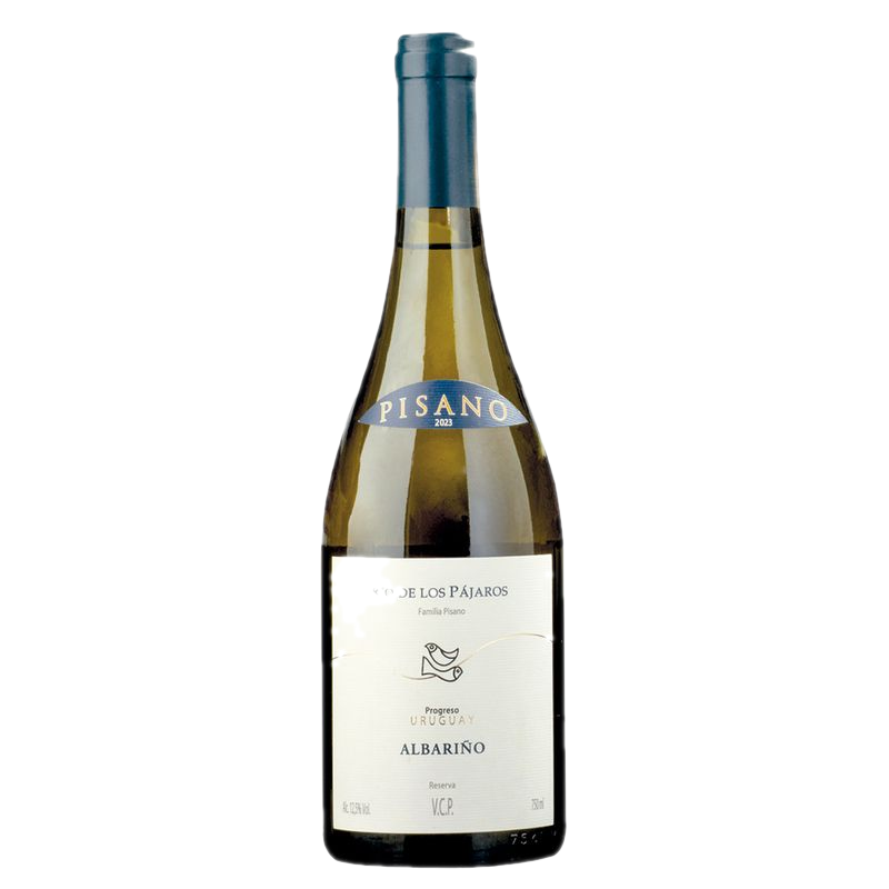 Vino Blanco Albariño Río De Los Pájaros Pisano 750 Ml
