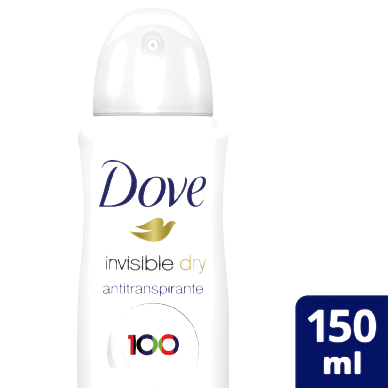 Antitranspirante Dove Invisible Dry En Aerosol 150 Ml