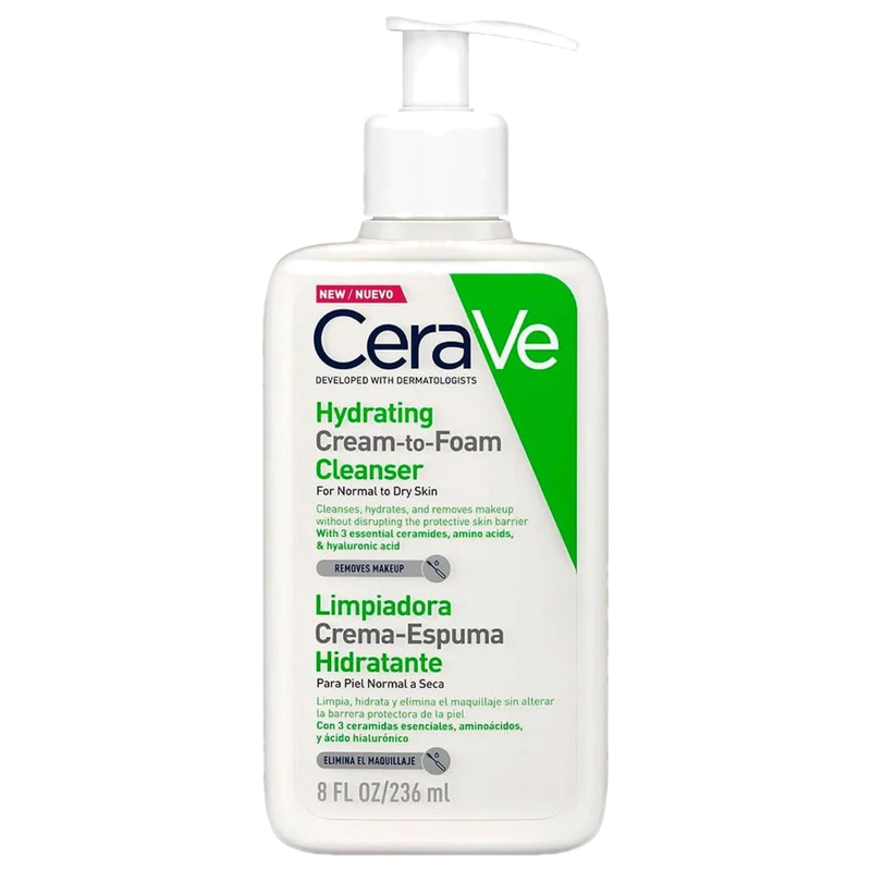 Crema Limpiadora Cerave Espuma Hidratante 236 Ml