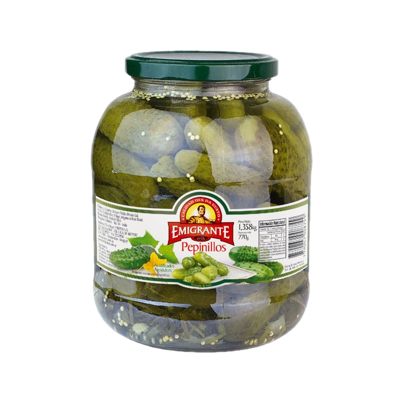 Pepinillos Agridulces Emigrante 1358 G