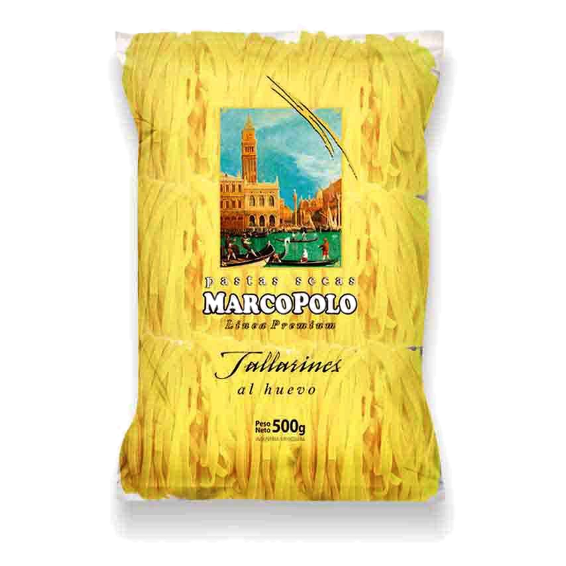 Fideos Marcopolo Tallarines Al Huevo 500 G