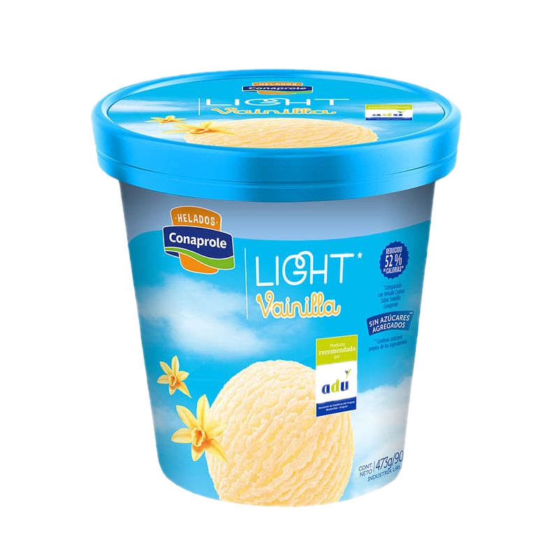 Helado Conaprole Ligth Vainilla 900 Ml