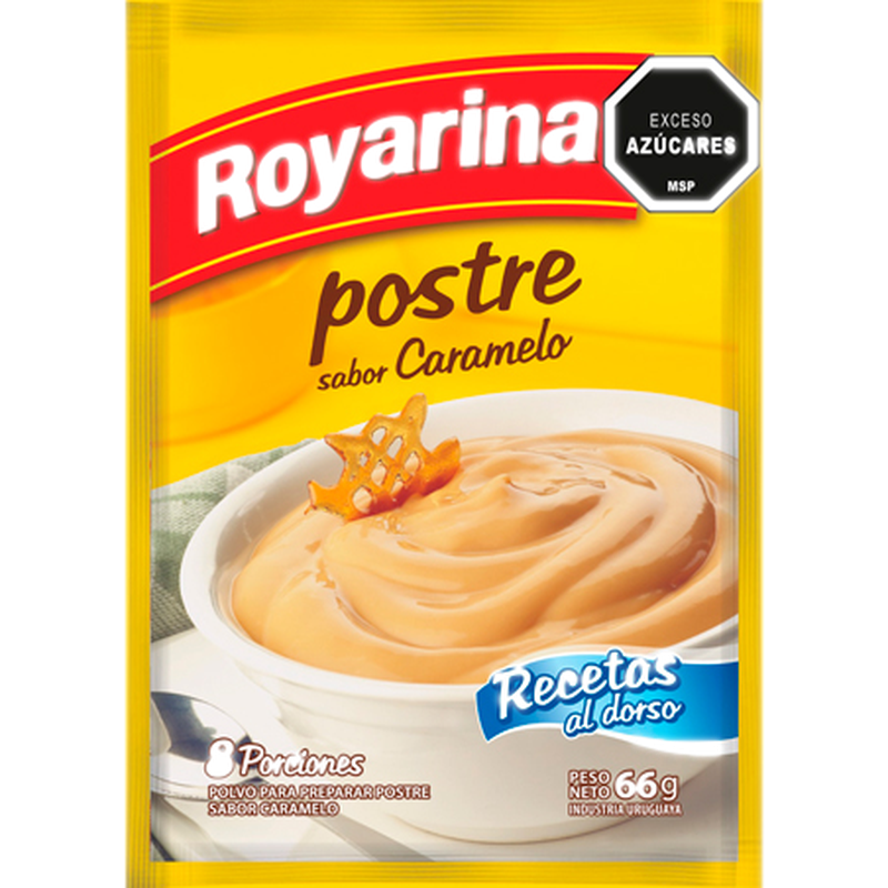 Postre Royarina De Caramelo Doble 60 G