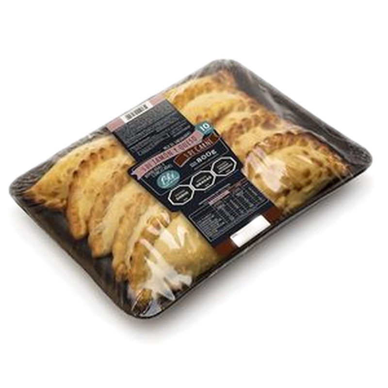 Empanadas Jamon Y Queso 10 Unidades