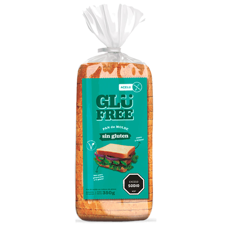 Pan De Molde Glu Free 350 G
