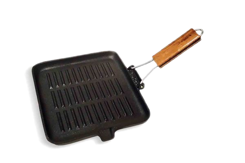 Plancha De Hierro Con Mango 24 X 24 Cm