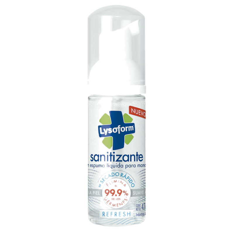 Sanitizante Para Manos Lysoform Refresh 47 Ml