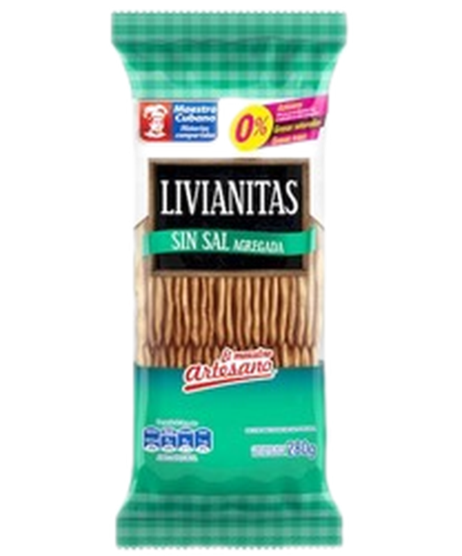 Galletas Livianitas Sin Sal M. C 280 G