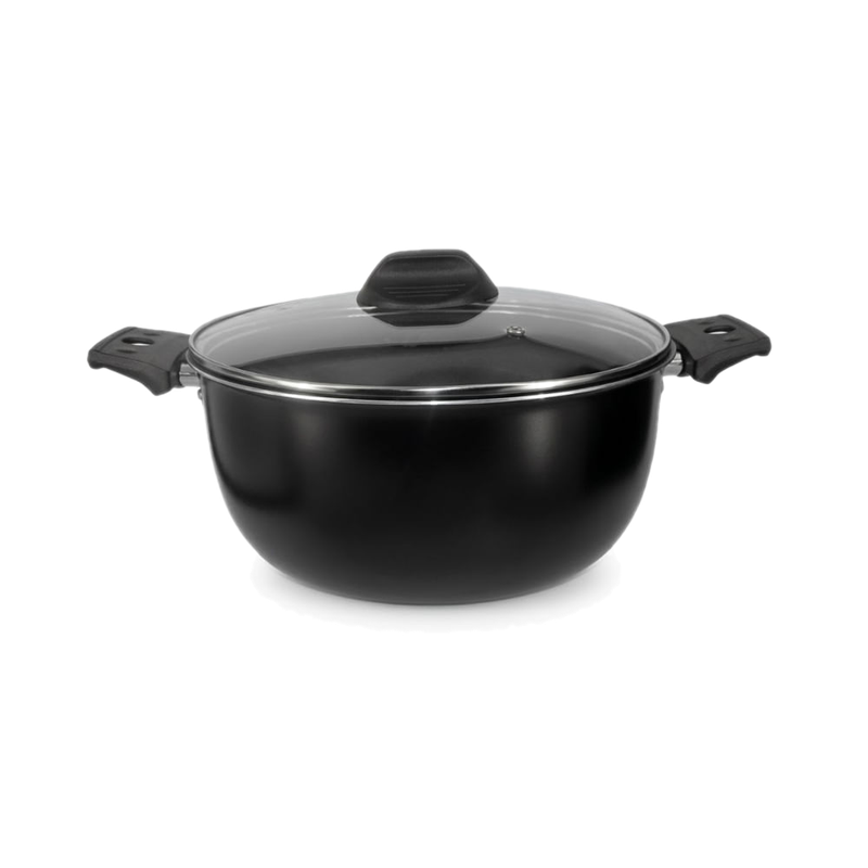 Cacerola Antiadherente Cheff-flon Con Asas 4.5 L 24 Cm