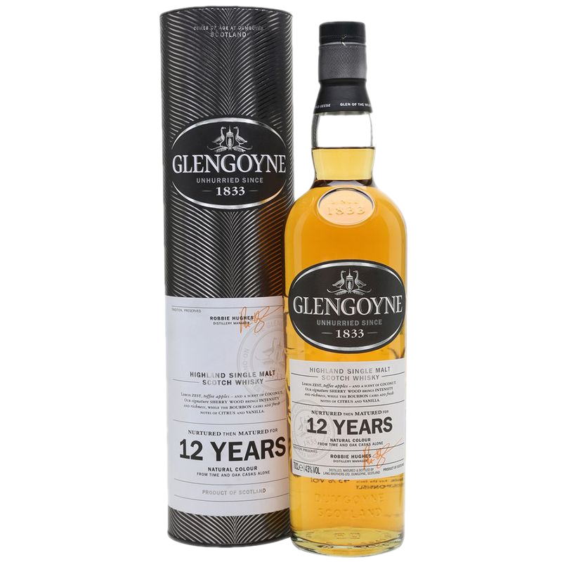 Whisky Glengoyne 12 Years Single Malt Scotch 700 Ml