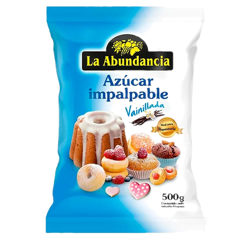 Azúcar Vainillada Impalpable La Abundancia 500 G