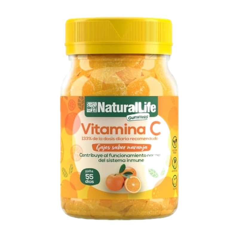 Vitamina C Natural Life Gummy 55 Gummies