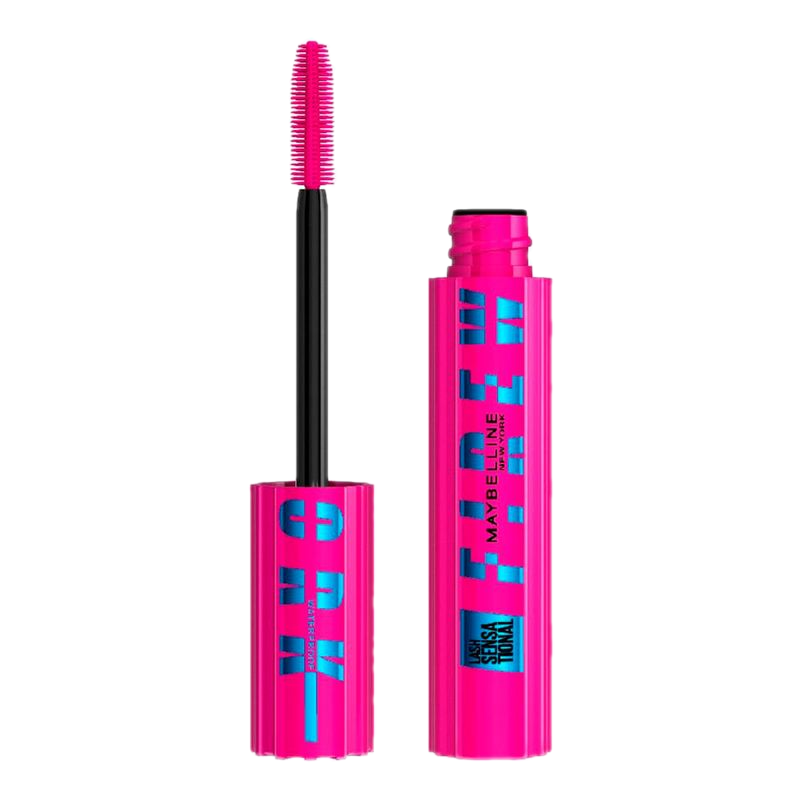 Máscara De Pestañas Maybelline Ls Firework Wsh Very Black Washable