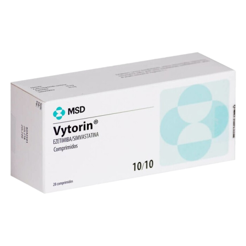 Vytorin 10/10 Mg X 28 Comprimidos