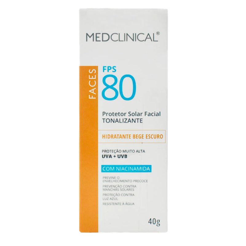 Protector Facial Mediclinical Spf 80 40 G