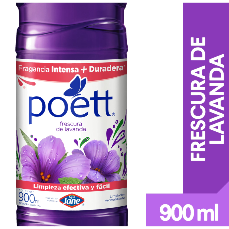 Limpiador Poett Lavanda 900 Ml